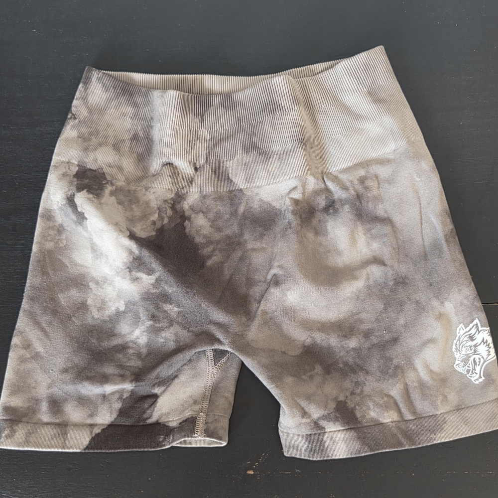Darc Sport Black and Gray Women Shorts